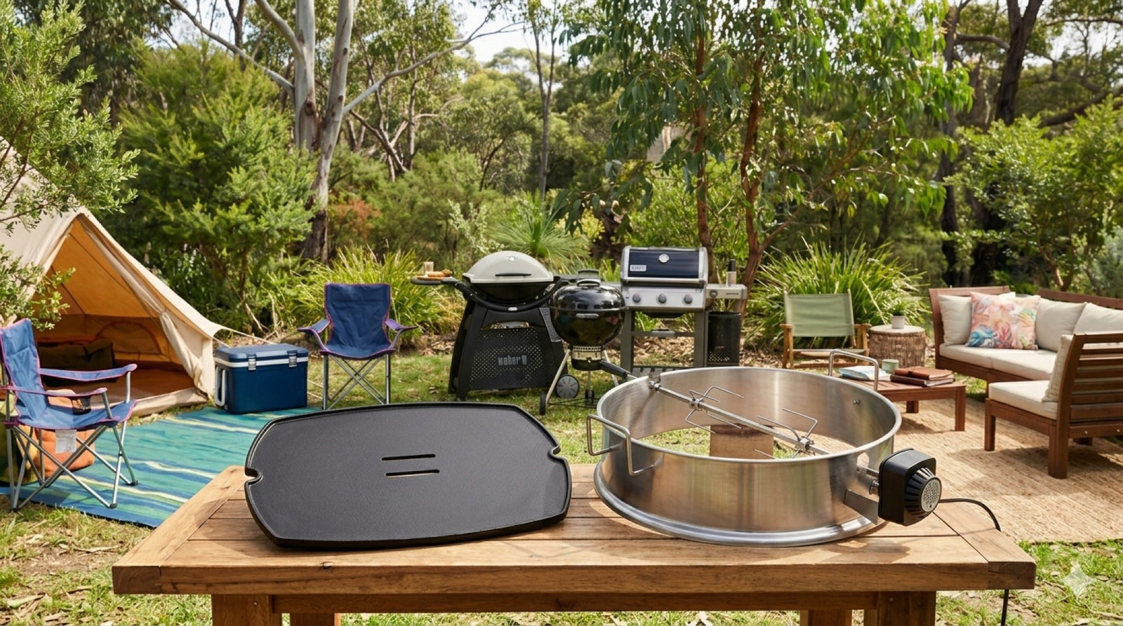 Cast Iron Grills, Plates & More For Your Weber.