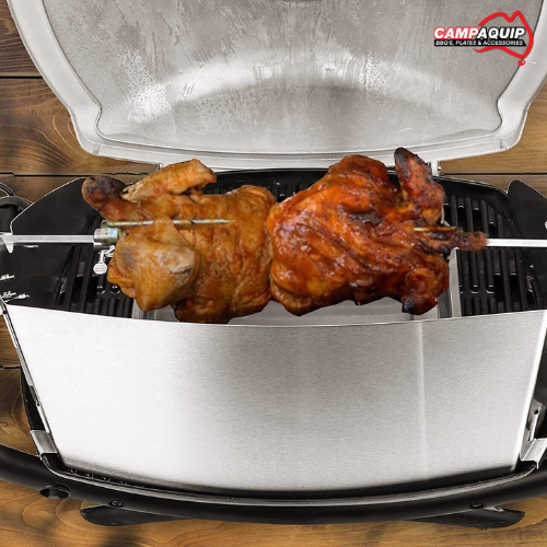 How to Use a Rotisserie on a Weber BBQ