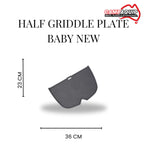 Half Griddle Plate for Weber Baby Q N (Q1000N, Q1200N) - 60061