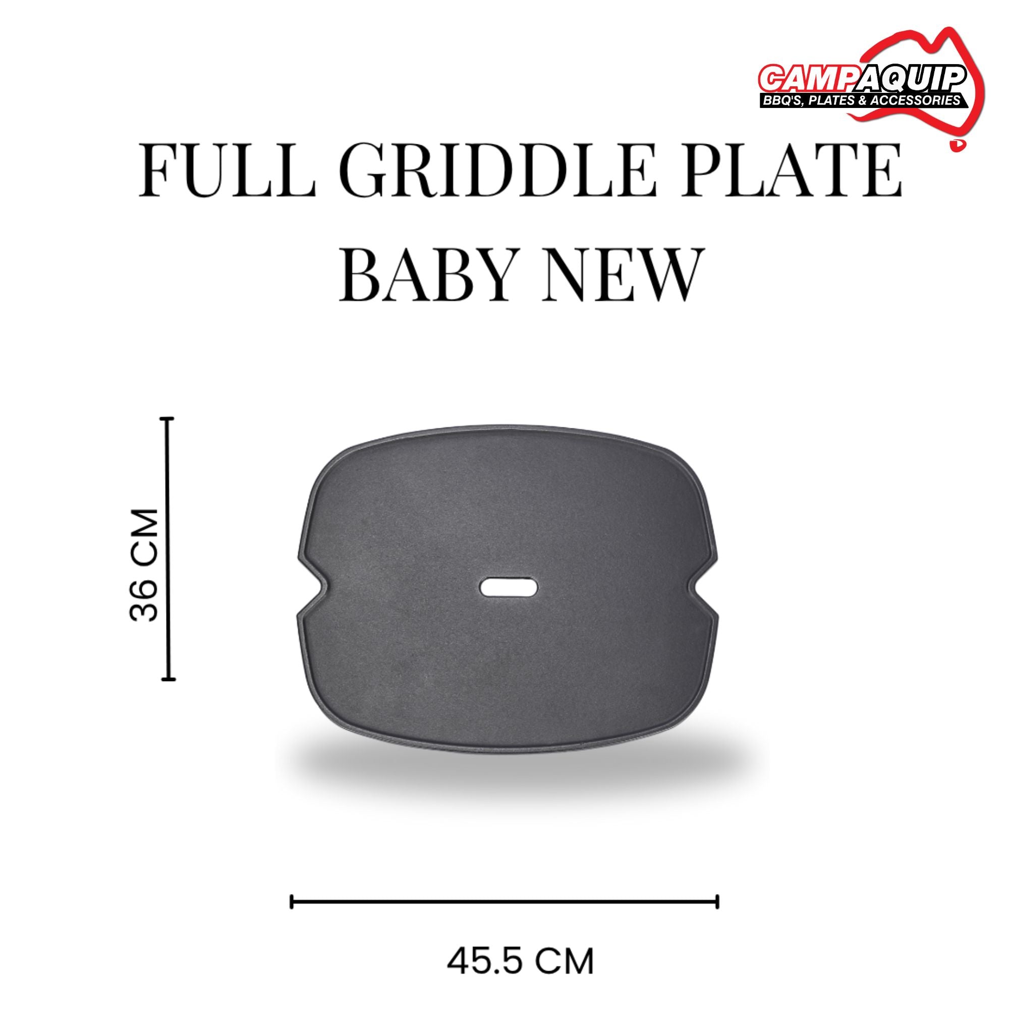 Full Griddle Plate for Weber BABY Q N Series BBQ - 60062