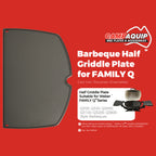 Barbeque Half Griddle Plate for Weber Family Q - 6506