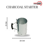 Mega-Heat Charcoal Chimney Starter - 7416