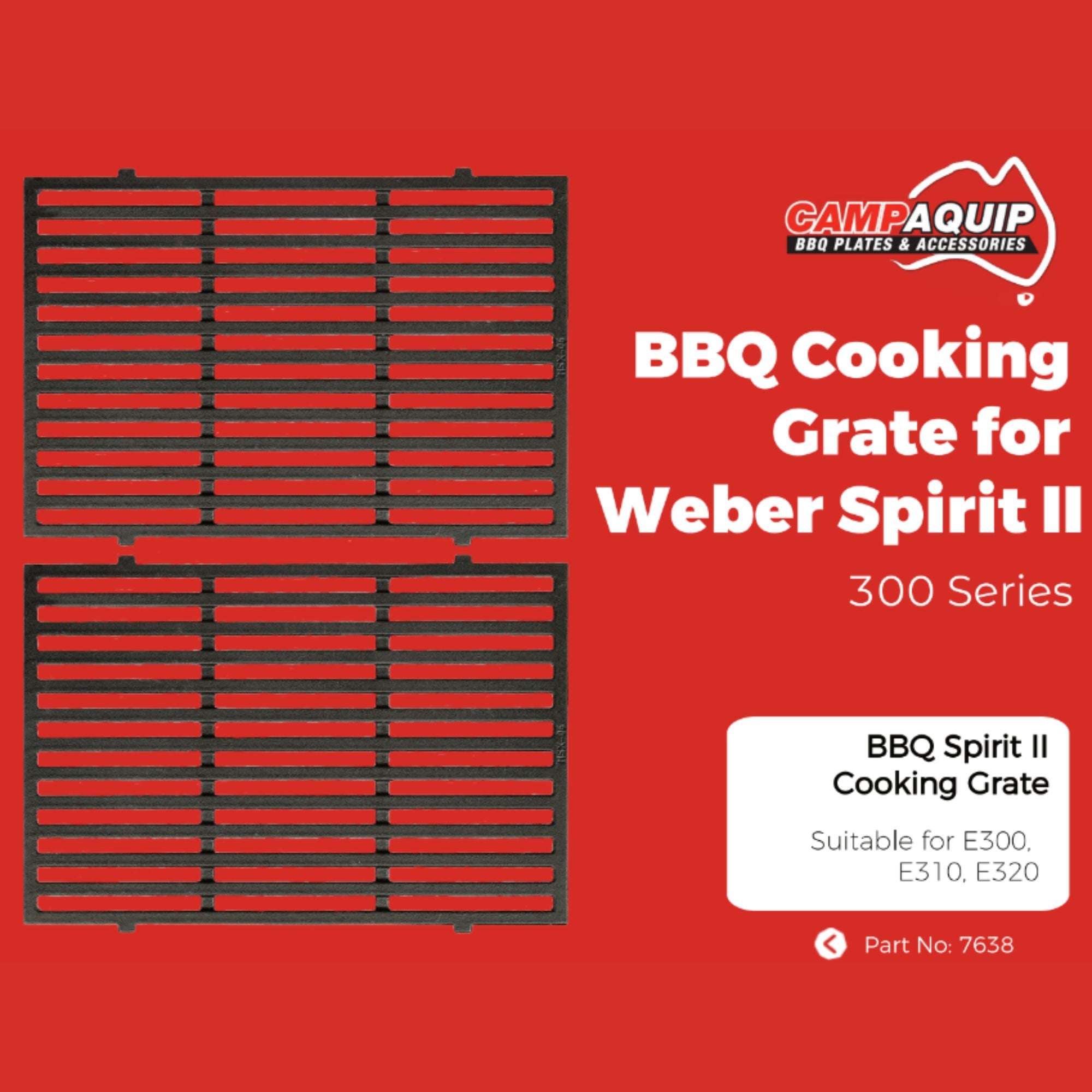 Cooking Grate for Weber Spirit II E300 Series, 2PC - 7638