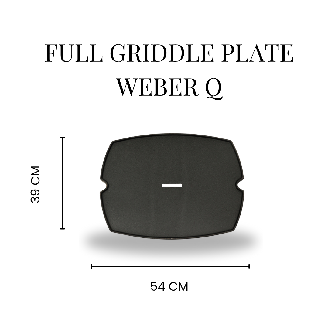 Full Plate Combo: Weber Q Full Plate and Burner - FC200