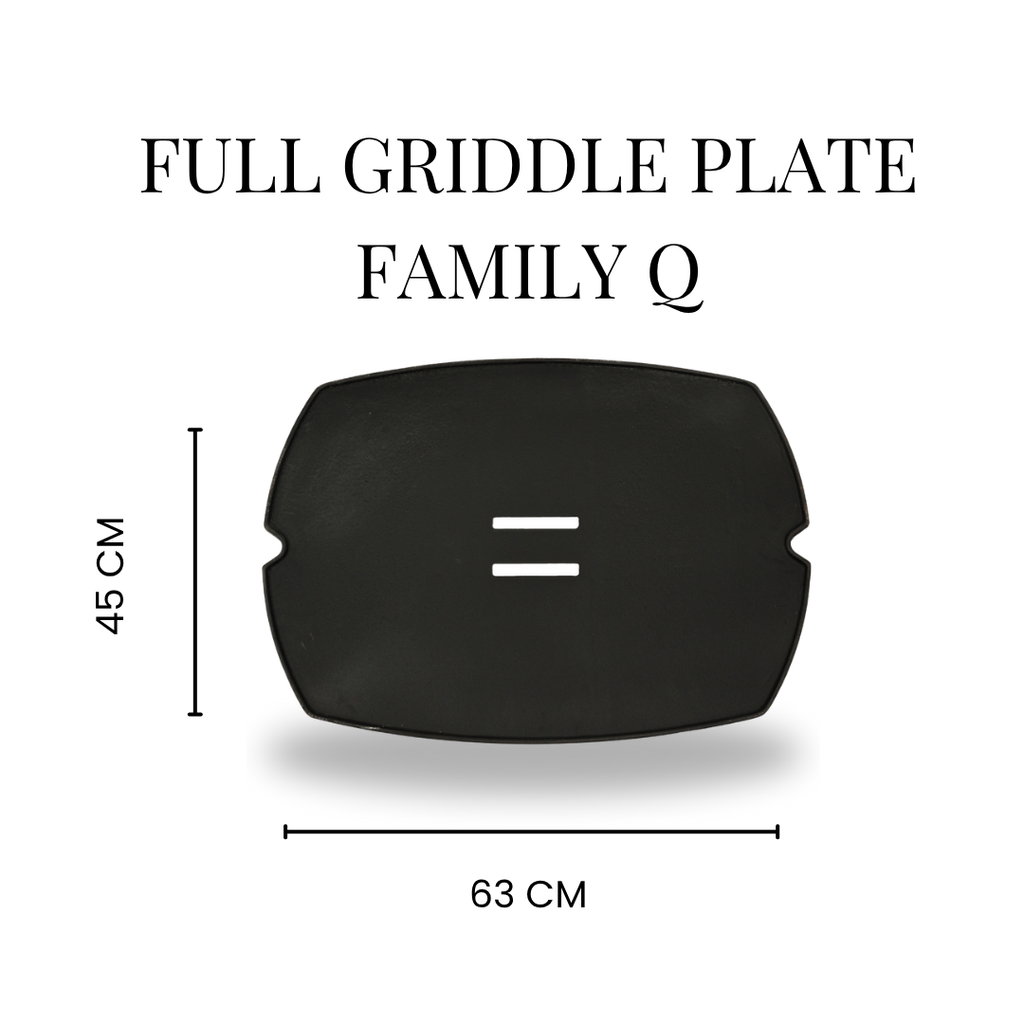 Full Plate Combo: Weber Family Q Full Plate and Burner - FC300