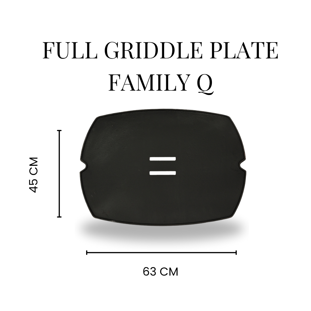 Full Plate Combo: Weber Family Q Full Plate and Burner - FC300