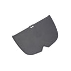 cast iron porcelain enamel coated half griddle plate for weber baby q n series