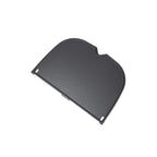 cast iron porcelain enamel coated half griddle plate for weber q n series