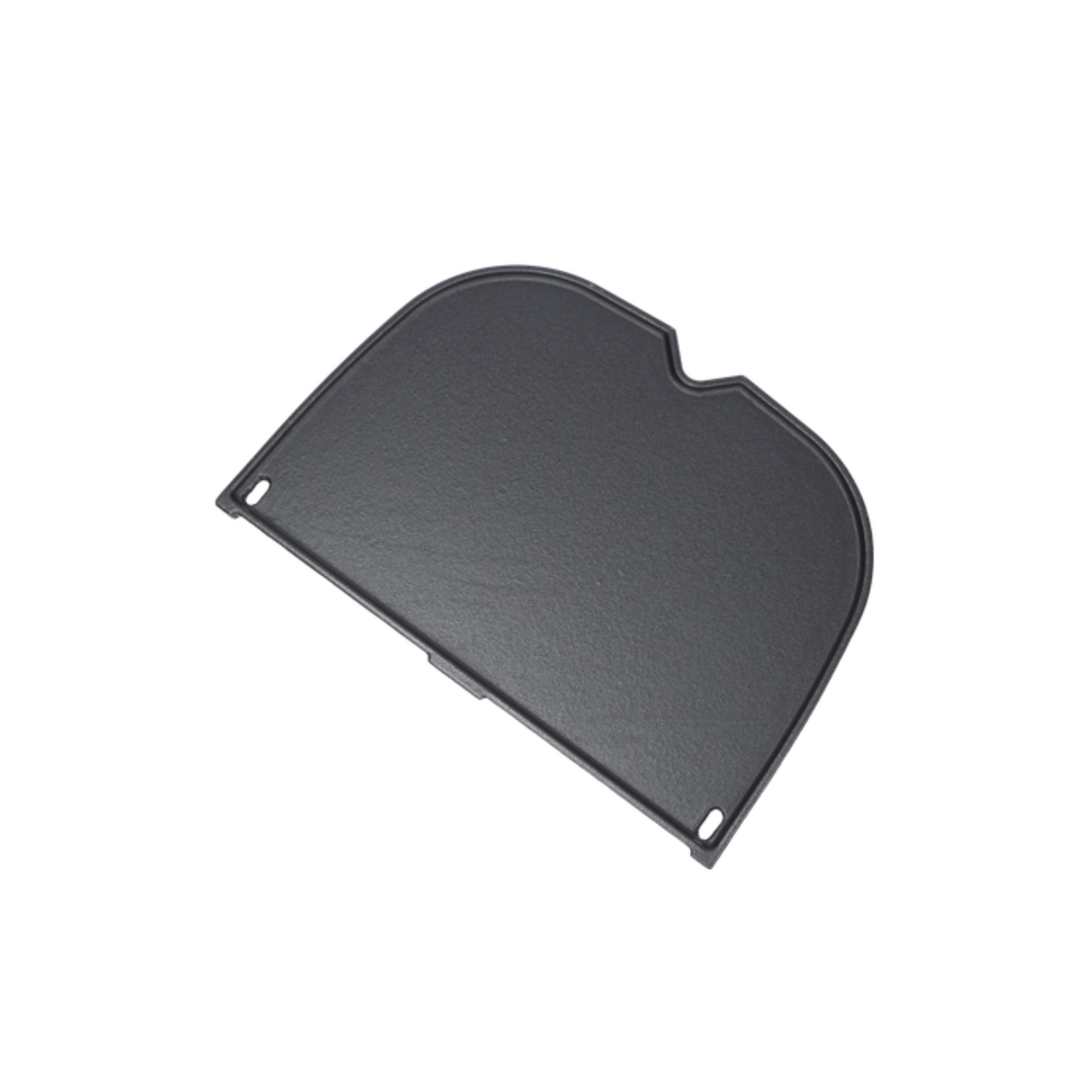 cast iron porcelain enamel coated half griddle plate for weber q n series
