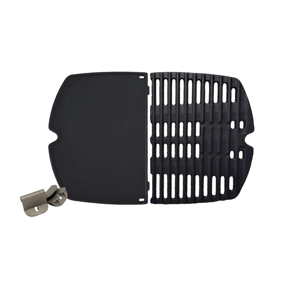 Half Plate Combo: Weber Baby Q Half Grill and Half Plate - HC100