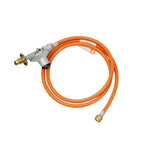 LPG Gas Regulator 0 to 3.5kg/hr Adjsutable for Weber BBQ's with 1.8M hose