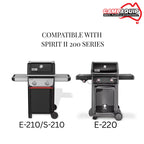 Weber Spirit II 200 Series compatibility chart