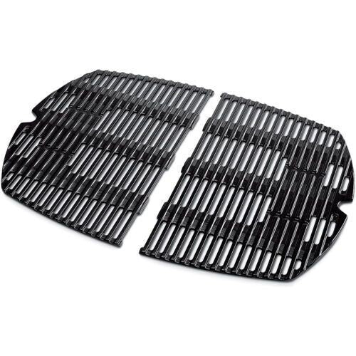 Barbeque Half Grill Plate for Weber Family Q (Set of 2) - 7646