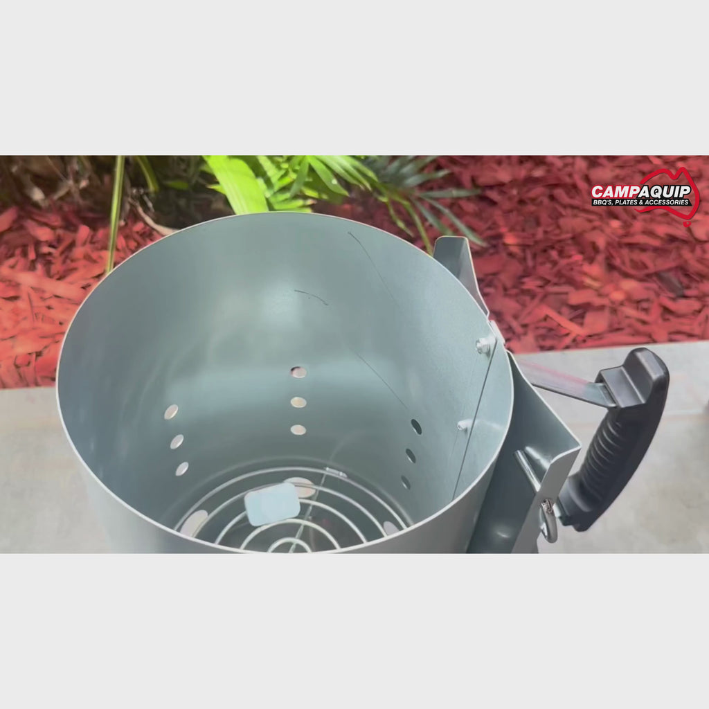 Mega-Heat Charcoal Chimney Starter - 7416