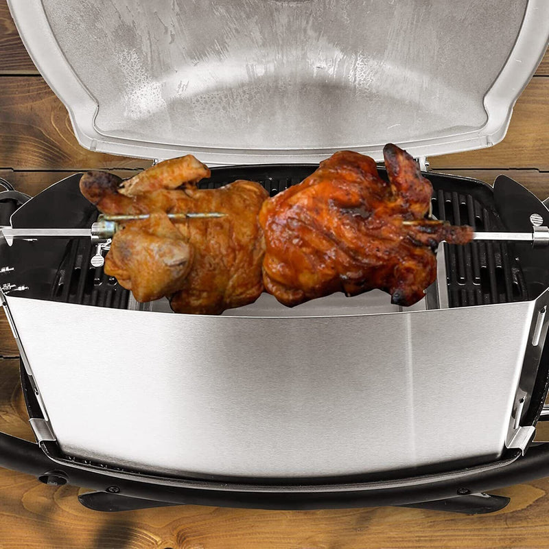 How to Use a Rotisserie on a Weber BBQ